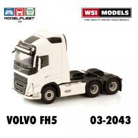 Модель тягача масштабна 1:50 VOLVO FH5 GLOBETROTTER XL 6х2 TAG AXLE (03-2043) Wsi Models