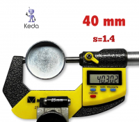 40 мм заглушка-пробка гбц двигуна s=1.4| KEDA