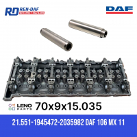 DAF MX 11 напрямна втулка клапана [1] гбц 1945472 XF-CF(106) Paccar euro-6| LENO