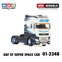 Модель-копія тягача масштабна 1:50 DAF XF SUPER SPACE CAB 4х2 (01-2248) Wsi Models