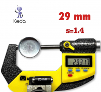 29 мм заглушка-пробка двигуна гбц-блоку циліндрів s=1.4| KEDA