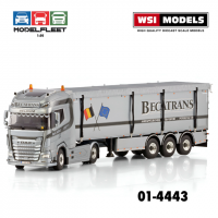 Моделька масштабна металева 1:50 DAF XG+ 4x2 BELT TRAILER-3 AXLE | WSI