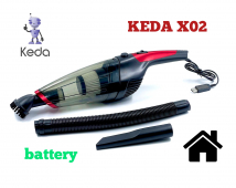 Міні пилосос ручний на акумуляторі для дому та авто X02| KEDA