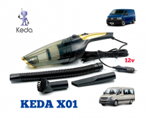 12в пилосос автомобільний провідний (5м) для мікроавтобусів| KEDA