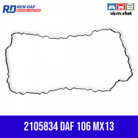 2105834 прокладка кришки клапанів DAF XF-CF 106 MX-13 | Paccar
