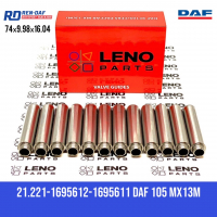 DAF 105 втулка клапана впуск-випуск [12] гбц 1695611 XF-CF 105 Paccar MX13M| LENO