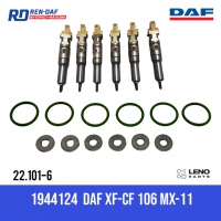 DAF MX-11 Paccar 1944124-2102390 ремкомплект [РМК] форсунки (6) XF-CF 106| LENO